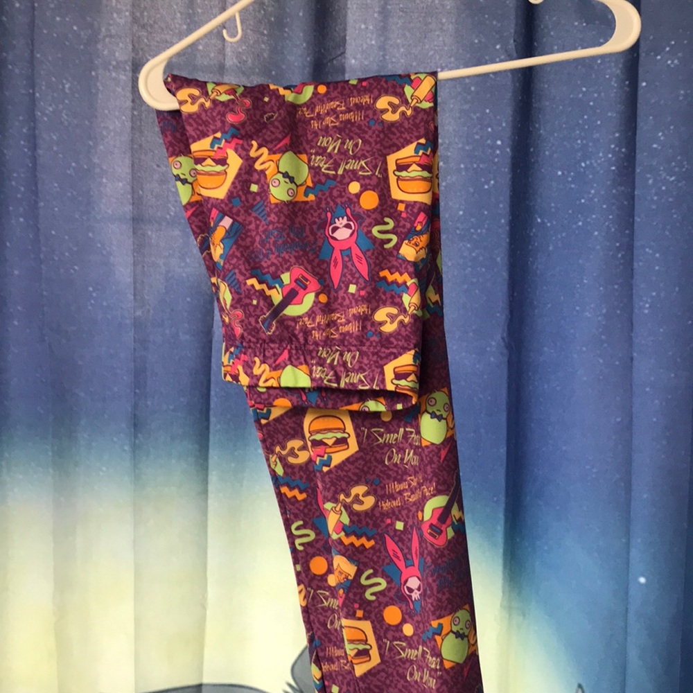 NWOT Bobs Burgers leggings